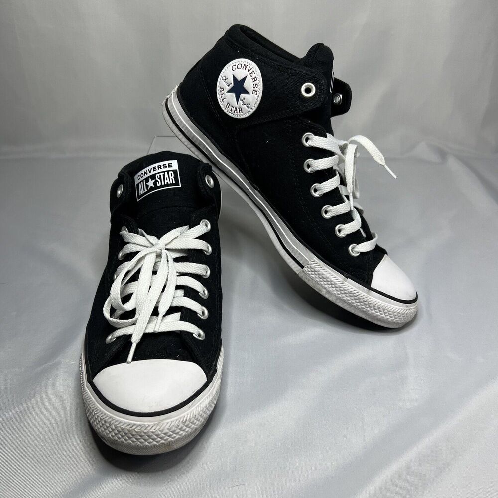 Black Chuck Taylor All Star Converse Mid Top Sneakers Men's Size 11